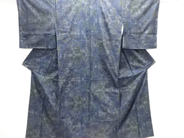 JAPANESE KIMONO / DORO OSHIMA TSUMUGI 